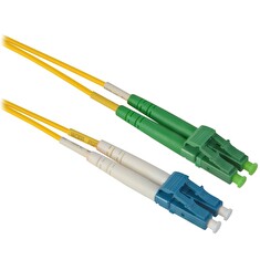 XtendLan FO patch LC-LC/APC 2m 9/125 duplex, G.652d, LS0H