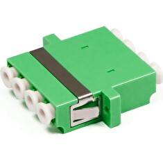 XtendLan LC-LC quad adapter SM, APC, zelený, do optických rozvaděčů