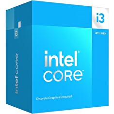 INTEL Core i3-14100F 3.5GHz/4core/12MB/LGA1700/No Graphics/Raptor Lake Refresh