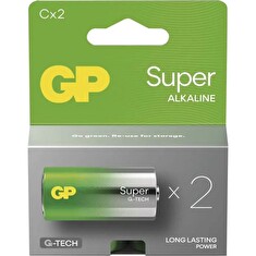 GP C Super alkalická (LR14) - 2 ks