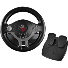 SUPERDRIVE Sada volantu a pedálů SV250/ PS3/ PS4/ Xbox One/ Nintendo Switch/ PC