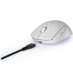 HAMA uRage gamingová myš Reaper 250/ drátová/ optická/ podsvícená/ 6200 dpi/ 6 tlačítek/ USB/ bílá