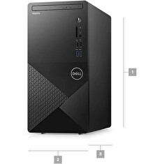 DELL Vostro 3910 MT/i5-12400/8GB/256GB/Intel UHD/DVD-RW/WiFi/BT/W11P/3Y Prosupport NBD