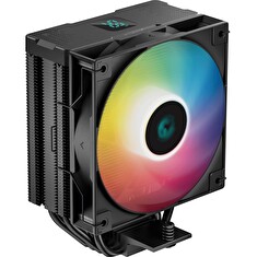 DEEPCOOL chladič AG400 Digital / 120mm fan ARGB / 4x heatpipes / PWM / pro Intel i AMD / černý