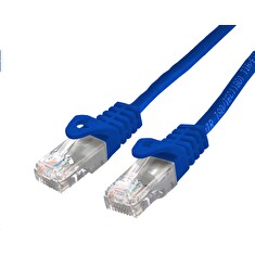 C-TECH Kabel patchcord Cat6, UTP, modrý, 2m