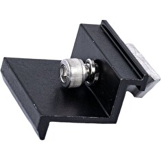Solarmi SCKD-3B hliníkový černý koncový držák SC solárního panelu (30 i 35 mm)