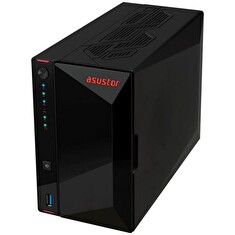 ASUSTOR NIMBUSTOR 2 (AS5402T) datové úložiště NAS, 2× 2,5"/3,5" SATA III, 4× M.2, quad-core 2,0GHz, 4GB DDR4, 2× 2,5GbE LAN, 3× USB 3.1, 1× HDMI