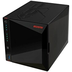 ASUSTOR NIMBUSTOR 4 (AS5404T) datové úložiště NAS, 4× 2,5"/3,5" SATA III, 4× M.2, quad-core 2,0GHz, 4GB DDR4, 2× 2,5GbE LAN, 3× USB 3.1, 1× HDMI