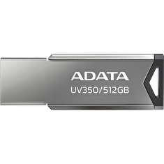 ADATA UV350/512GB/USB 3.2/USB-A/Stříbrná