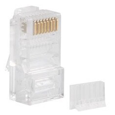 LANBERG RJ45 Cat6 UTP konektor 8P8C (100 kusů)