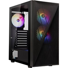 BitFenix skříň Helios / ATX / 4x120mm FRGB fan / 2xUSB 3.0 / USB 2.0 / tvrzené sklo / černá