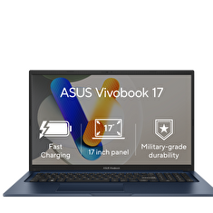 ASUS Vivobook 17 - i3-1315U/8GB/512GB SSD/17,3"/FHD/IPS/2y PUR/Win 11 Home/modrá