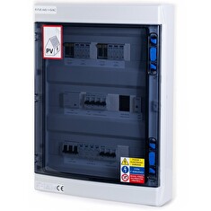 Solarmi DCAC40 osazený rozvaděč pro fotovoltaiku, AC+DC