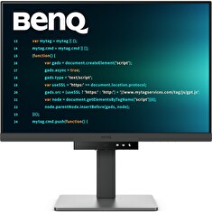 BENQ 24" LED RD240Q/ 2560x1600/ IPS panel/ 1000:1/ 5ms/ HDMI/ DP/USB-C/Pivot/výškově nast./ eye care features/ černý