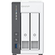 QNAP TS-216G (4core 2,0GHz + NPU, 4GB RAM, 2x SATA, 1x GbE, 1x 2,5GbE, 2x USB 2.0, 1x USB 3.2)