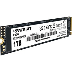PATRIOT P320 1TB SSD / Interní / M.2 PCIe Gen3 x4 NVMe 1.3 / 2280