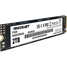 PATRIOT P320 2TB SSD / Interní / M.2 PCIe Gen3 x4 NVMe 1.3 / 2280