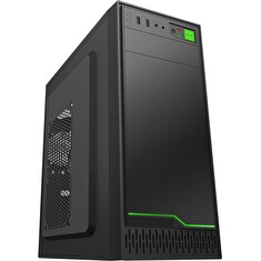 EUROCASE MidT ML N6-500B / bez zdroje / 2x USB 3.0 / černá