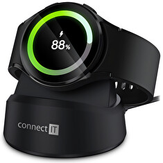 CONNECT IT WatchCharger bezdrátová nabíječka kompatibilní se Samsung, ČERNÁ