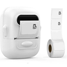 IMMAX digitální bluetooth SMART tiskárna štítků/ rozlišení tisku 203 dpi/ USB-C + samolepící etikety DTS03