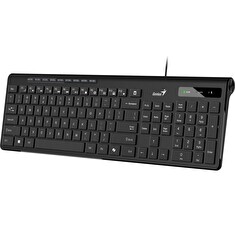 GENIUS Slimstar 230 II/ Drátová/ Copilot/ USB/ černá/ CZ+SK layout