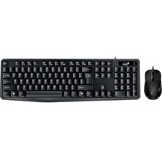 GENIUS KM-170/ Drátový set/ Copilot/ USB/ černá/ CZ+SK layout