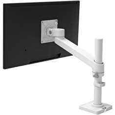 Ergotron NX Monitor Arm White, stolní nastavitelné rameno až 34" LCD, pivot, bílá