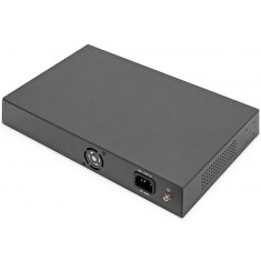 DIGITUS 24 Port 10/100 Mbps PoE 24x10/100Mbps PoE RJ45 Ports,1 xGE RJ45,1xSFP
