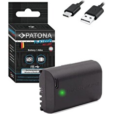 PATONA baterie pro foto Canon LP-E6NH 2250mAh Li-Ion Platinum USB-C nabíjení