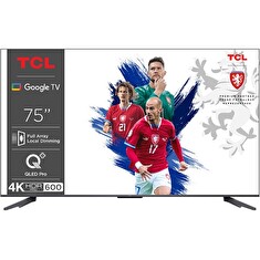 TCL 75C655 Pro SMART TV 75" QLED/4K UHD/Full Array LED/3xHDMI/USB/LAN/GoogleTV