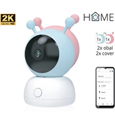 iGET HOME Camera CS2 Baby - bezdrátová kamerová 2K chůvička, 2 obaly v balení, detekce pláče