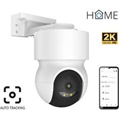 iGET HOME Camera CS8 White - bezdrátová venkovní 2K kamera, Auto tracking, krytí IP65, zvuk