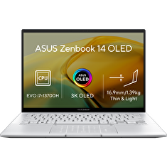 ASUS Zenbook 14 OLED - i7-13700H/16GB/1TB SSD/14"/2,8K/OLED/2y PUR/Win 11 PRO/stříbrná