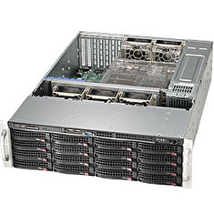 SUPERMICRO 3U chassis 16x 3,5" HS SAS/SATA (4x SFF 8087) + volitelný 2x 2,5", 2x920W (80PLUS Platinum)