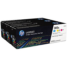 HP 305A CMY 3-pack LJ Toner Cart, 3 x 2600 str, CF370AM originál