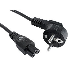 Akyga Napájecí kabel pro notebooky IEC C5 250V/50Hz 1.5m