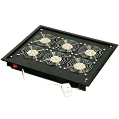 TRITON Ventilační jednotka horní (spodní), 6 ventilátorů-230V/90W, termostat, šedá
