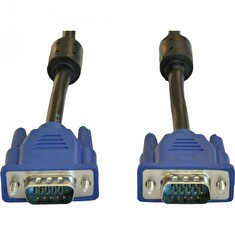 Akyga VGA kabel 15M/15M 1.8m 2xferrit