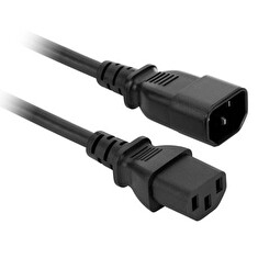 Akyga Napájecí kabel IEC C13/C14 250V/50Hz 1.8m