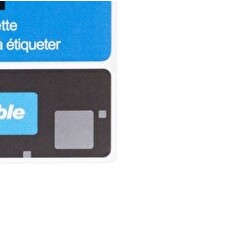 PRINTLINE kompatibilní páska s DYMO, 45016 S0720560, 12mm,7m, černý tisk/modrý podklad, D1