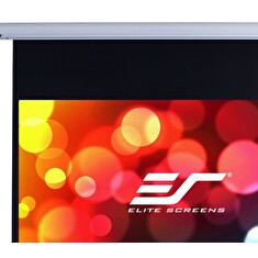 ELITE SCREENS plátno elektrické motorové 110" (279,4cm)/ 16:9/ 137,2×243,8cm/ case bílý/ 24" drop/ MaxWhite FG