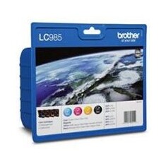 BROTHER inkoustová náplň LC-985 VALBP/ multipack/ Černá + tři barvy