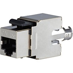 Solarix keystone c5e STP RJ45 černý SXKJ-5E-STP-BK