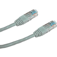 DATACOM Patch kabel UTP CAT6 10m šedý