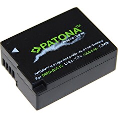PATONA baterie pro foto Panasonic DMW-BLC12 E 1000mAh Li-Ion Premium