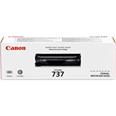 Canon originální toner CRG-737/ MF229/ 226/ 217/ 216/ 212/ 211/ 2400 stran/ Černý