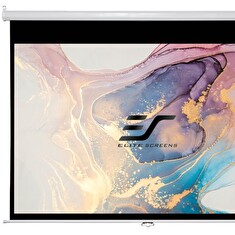 ELITE SCREENS plátno roleta 100" (254cm)/ 16:9/ 124,5×221cm/ gain 1.1/ case bílý/ 24" drop