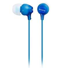 SONY sluchátka do uší MDREX15LPI/ drátová/ 3,5mm jack/ citlivost 100 dB/mW/ modrá