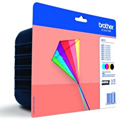 BROTHER inkoustová náplň LC-223VALBP/ multipack/ Černá + tři barvy/ 4x 550 stran