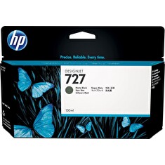 HP cartridge B3P22A (727) černá matná pro DesignJet - 130ml